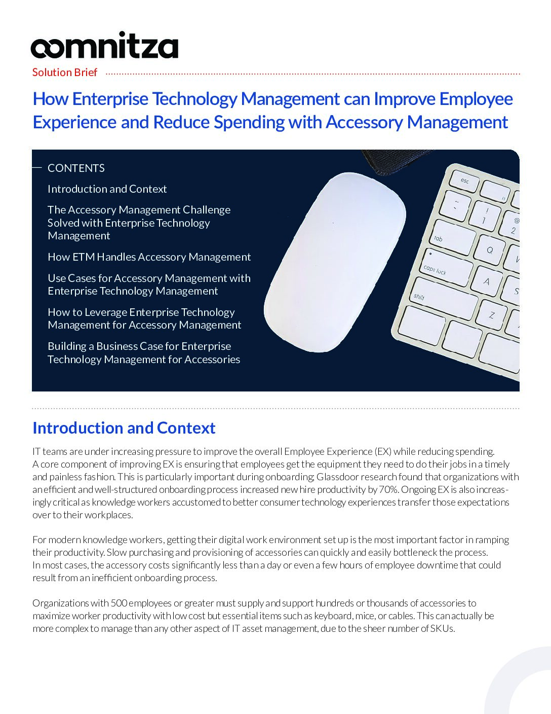 Featured image for How Enterprise Technology Management can Improve Employee Experience and Reduce Spending with Accessory Management