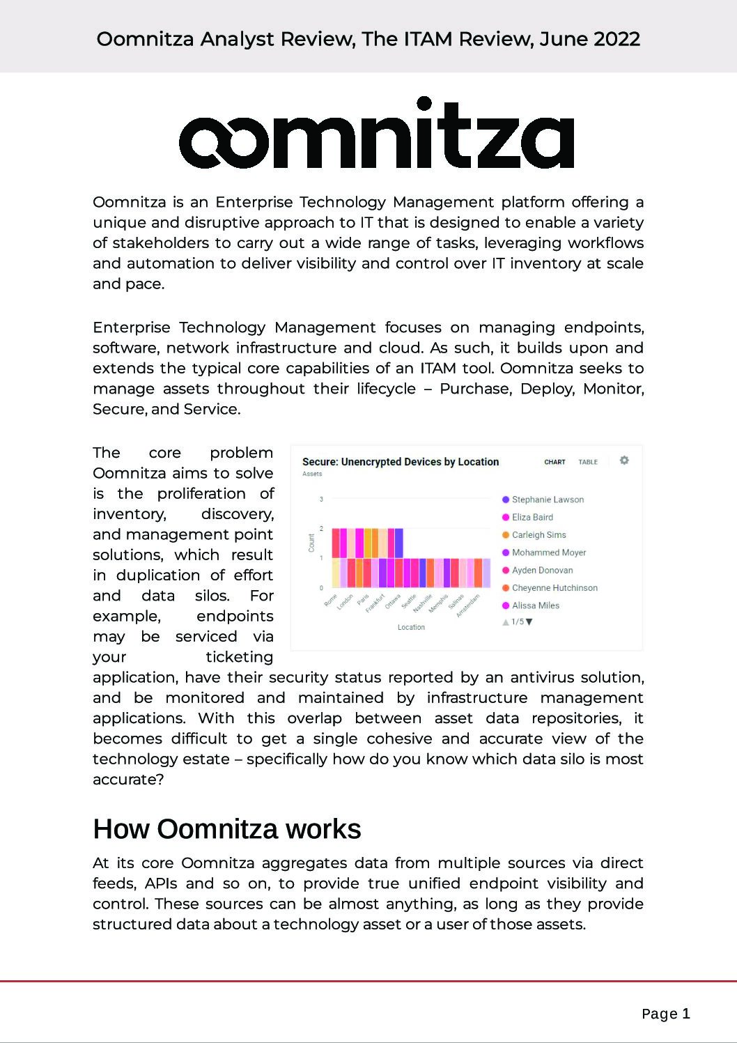 Featured image for Oomnitza ETM Platform Analyst Review