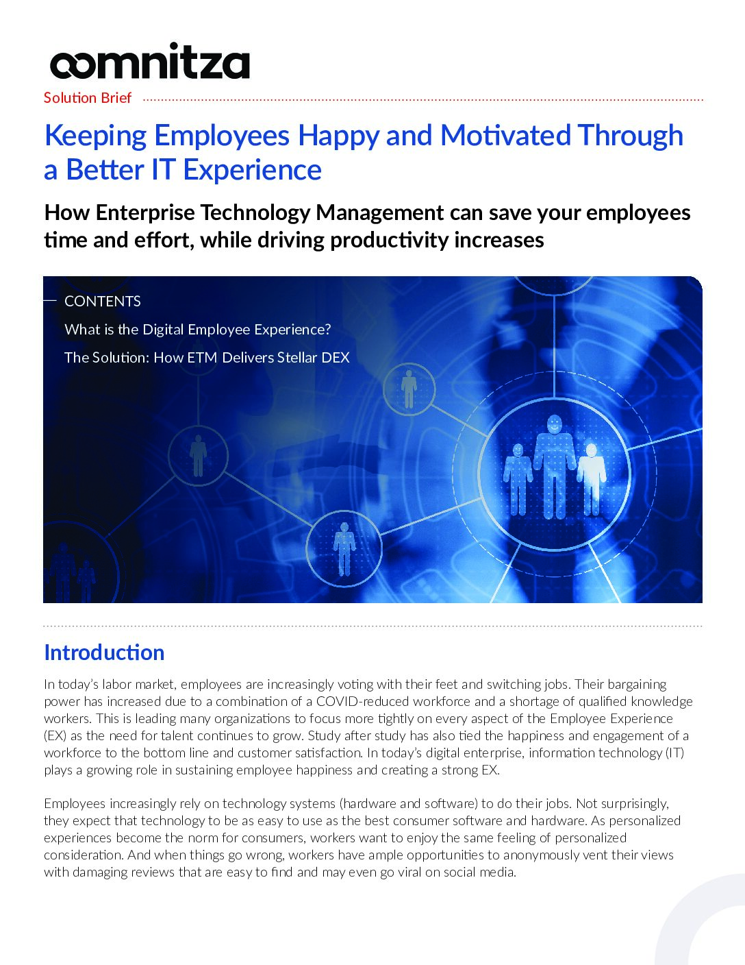 Featured image for Keeping Employees Happy and Motivated Through a Better IT Experience