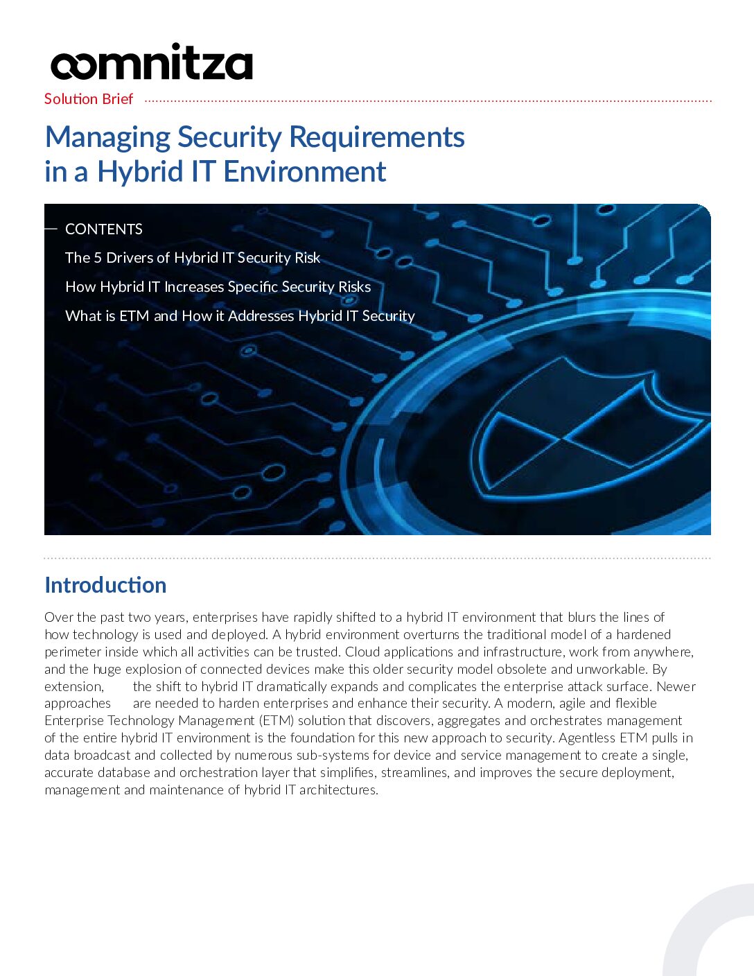 Featured image for Managing Security Requirements in a Hybrid IT Environment