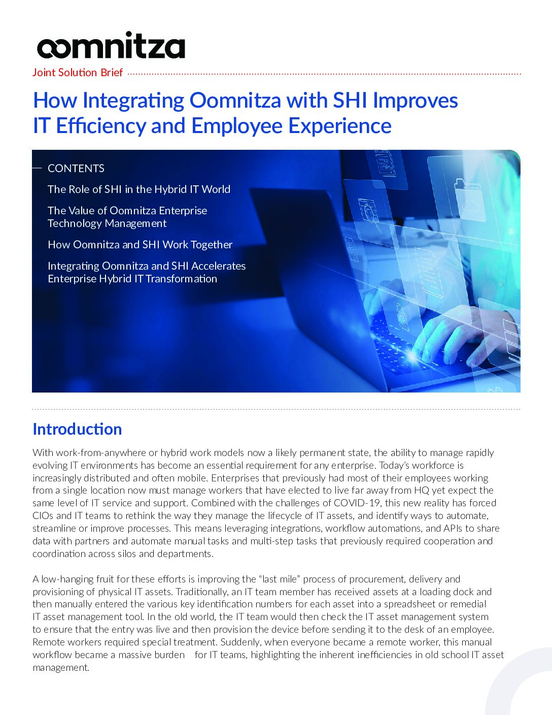 Featured image for How Integrating Oomnitza with SHI Improves IT Efficiency and Employee Experience