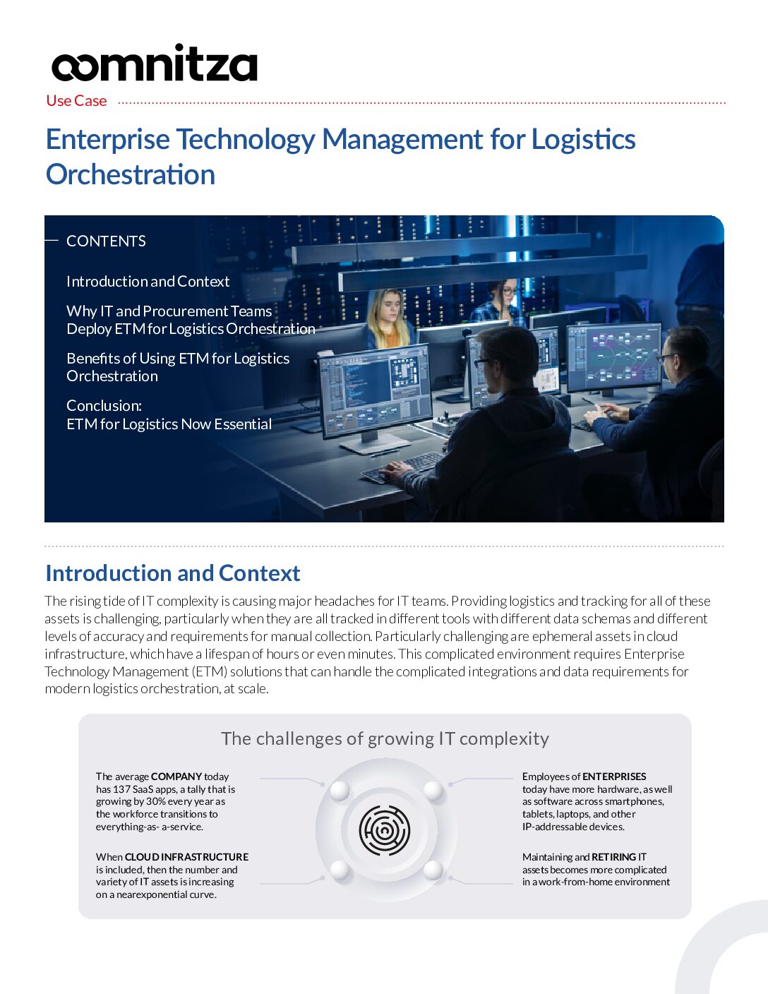 Featured image for Enterprise Technology Management for Logistics Orchestration Use Case