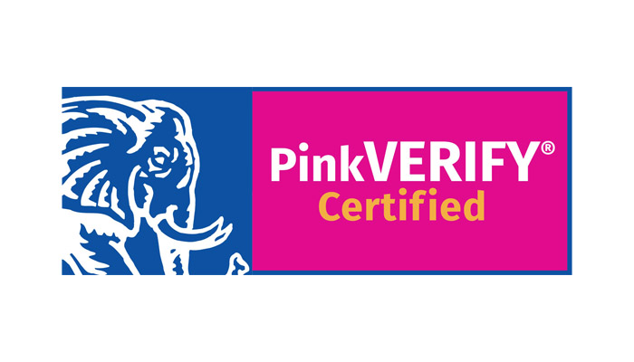 PinkVerify Logo Certificationpg